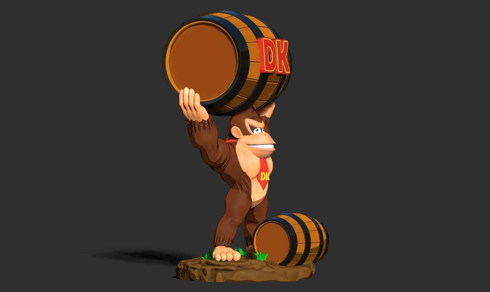 Donkey Kong 3D print model_13