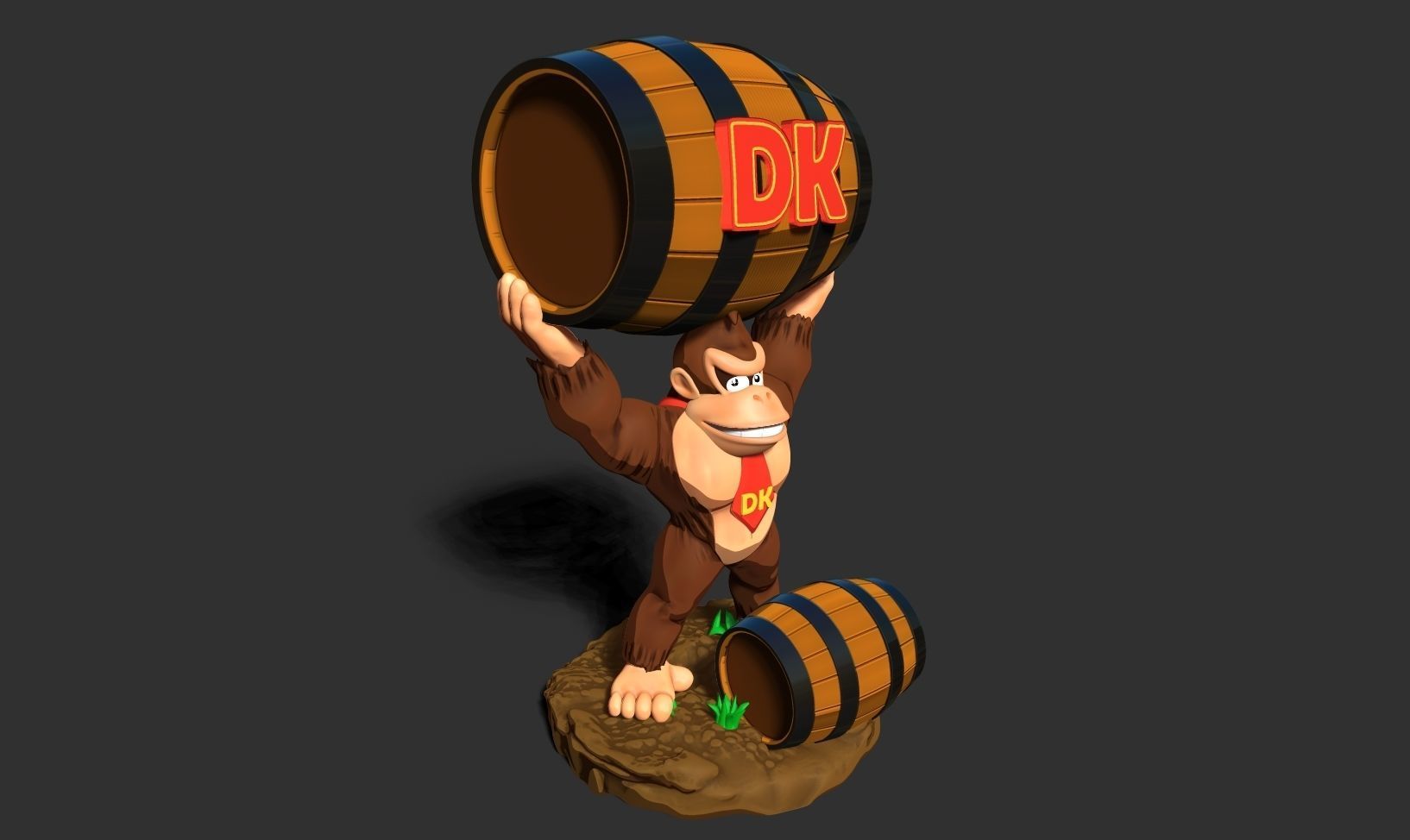Donkey Kong 3D print model_17
