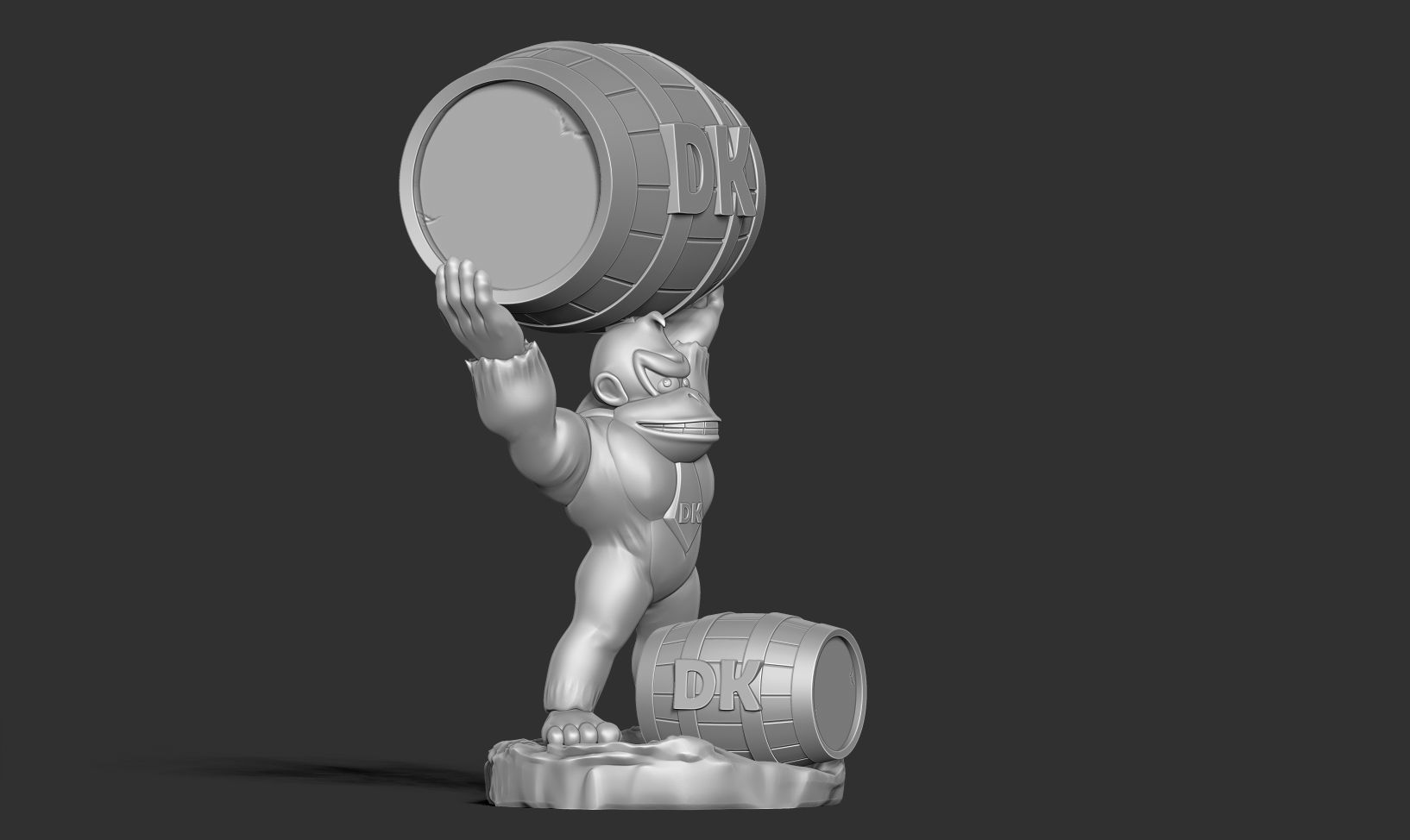 Donkey Kong 3D print model_14