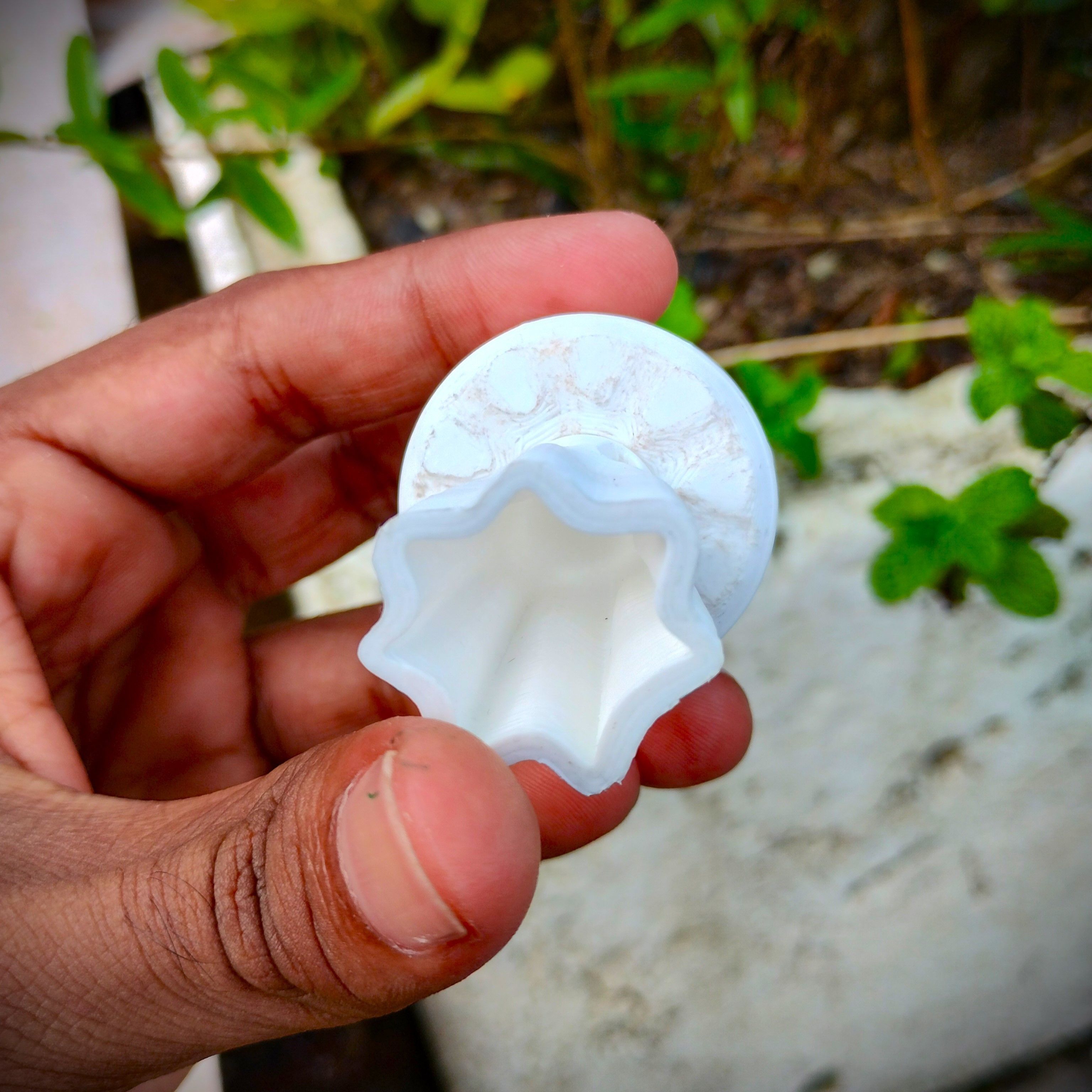 Cute little Mushroom ghost 3D print model_3
