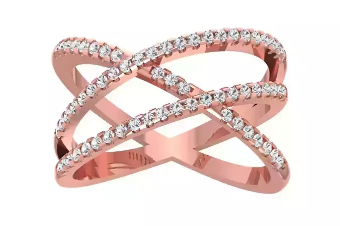 Wedding Three Band Ring for Women