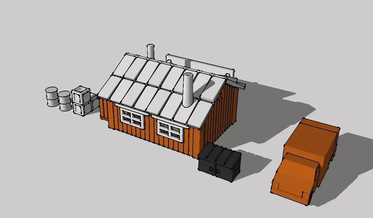Hardware Workshop Parts Store by Outland Models 3D Printable 3D print model