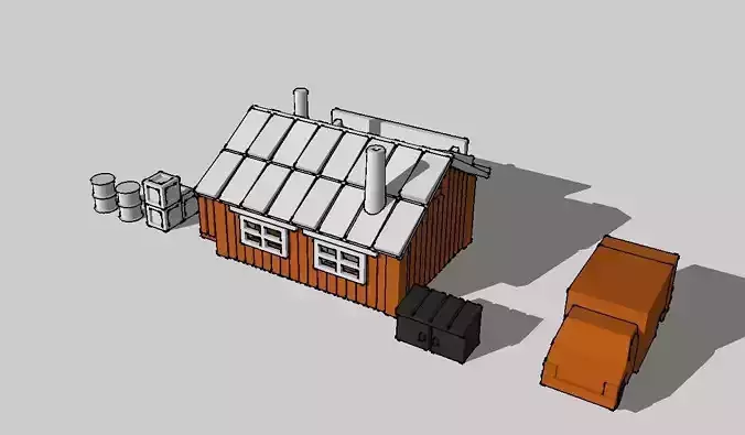 Hardware Workshop Parts Store by Outland Models 3D Printable