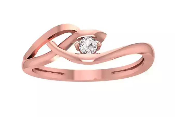 Wedding Engagement Solitaire Ring for Women