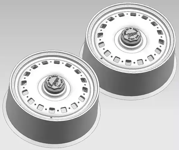 Wheel 2016 Morgan 44 80th Anniversary Edition for TAMIYA 3D print model