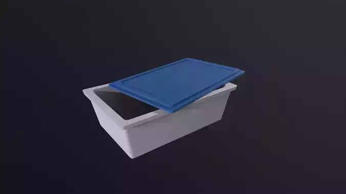 Food Container 3D Model