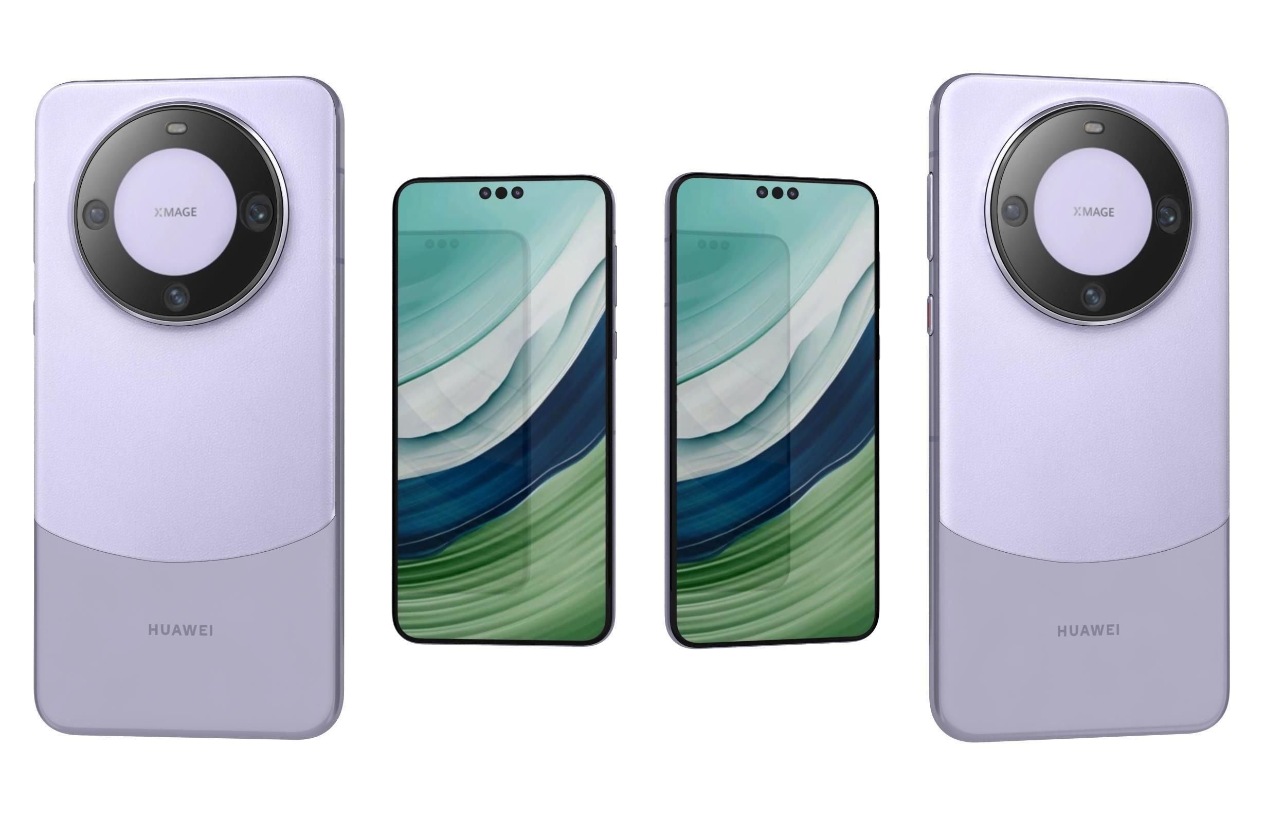 Huawei Mate 60 Pro All Colors 3D model_8