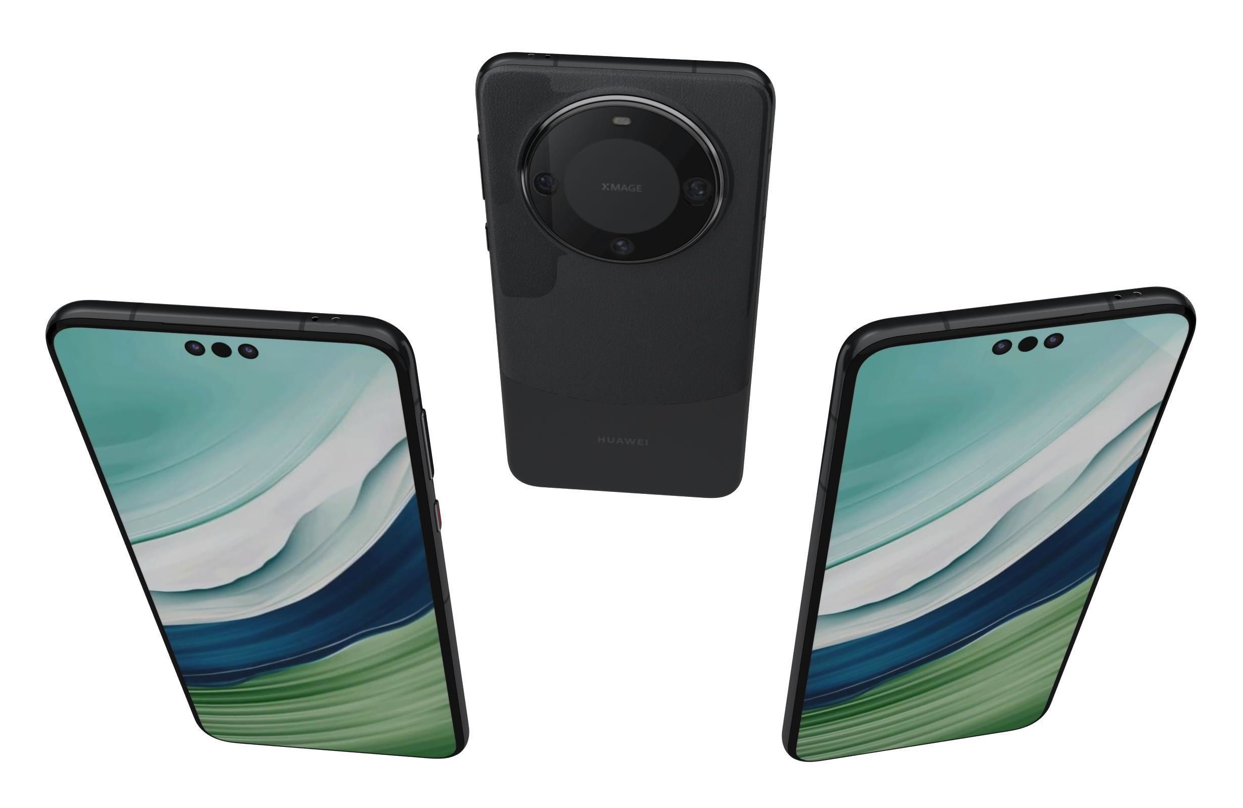 Huawei Mate 60 Pro All Colors 3D model_12