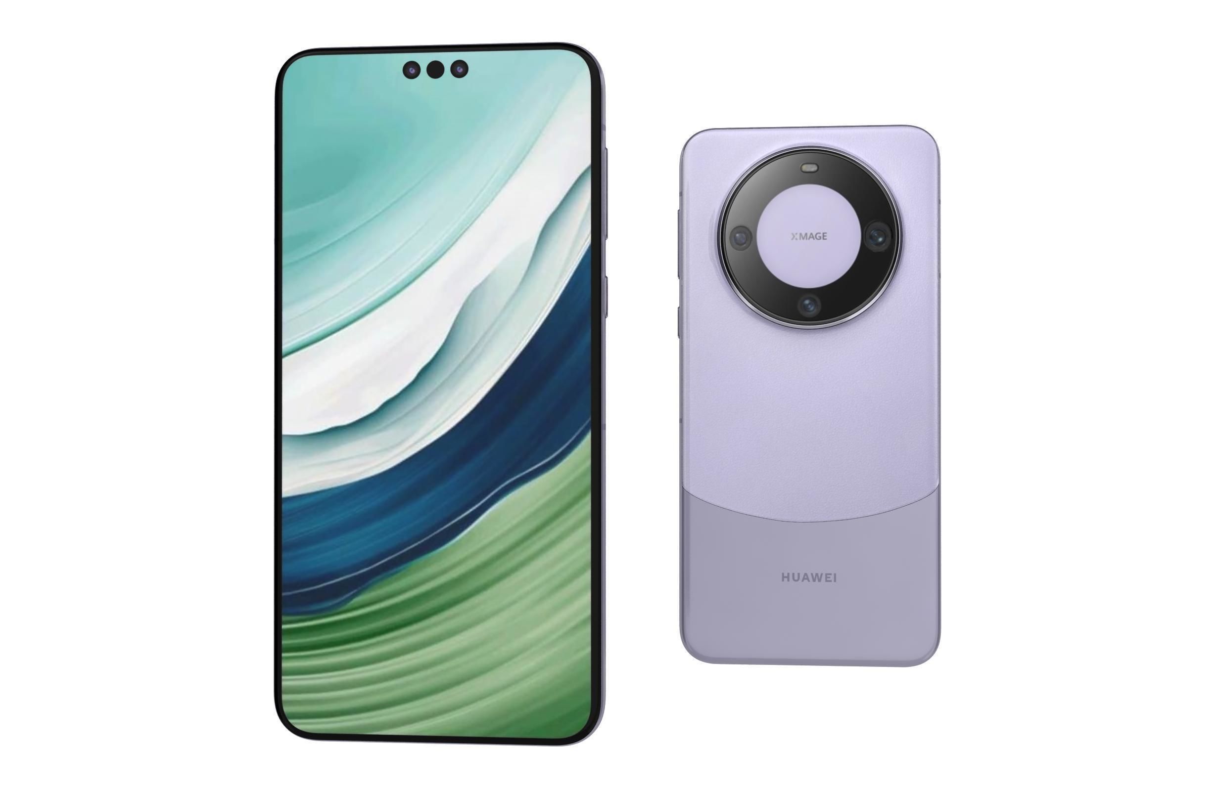 Huawei Mate 60 Pro All Colors 3D model_11