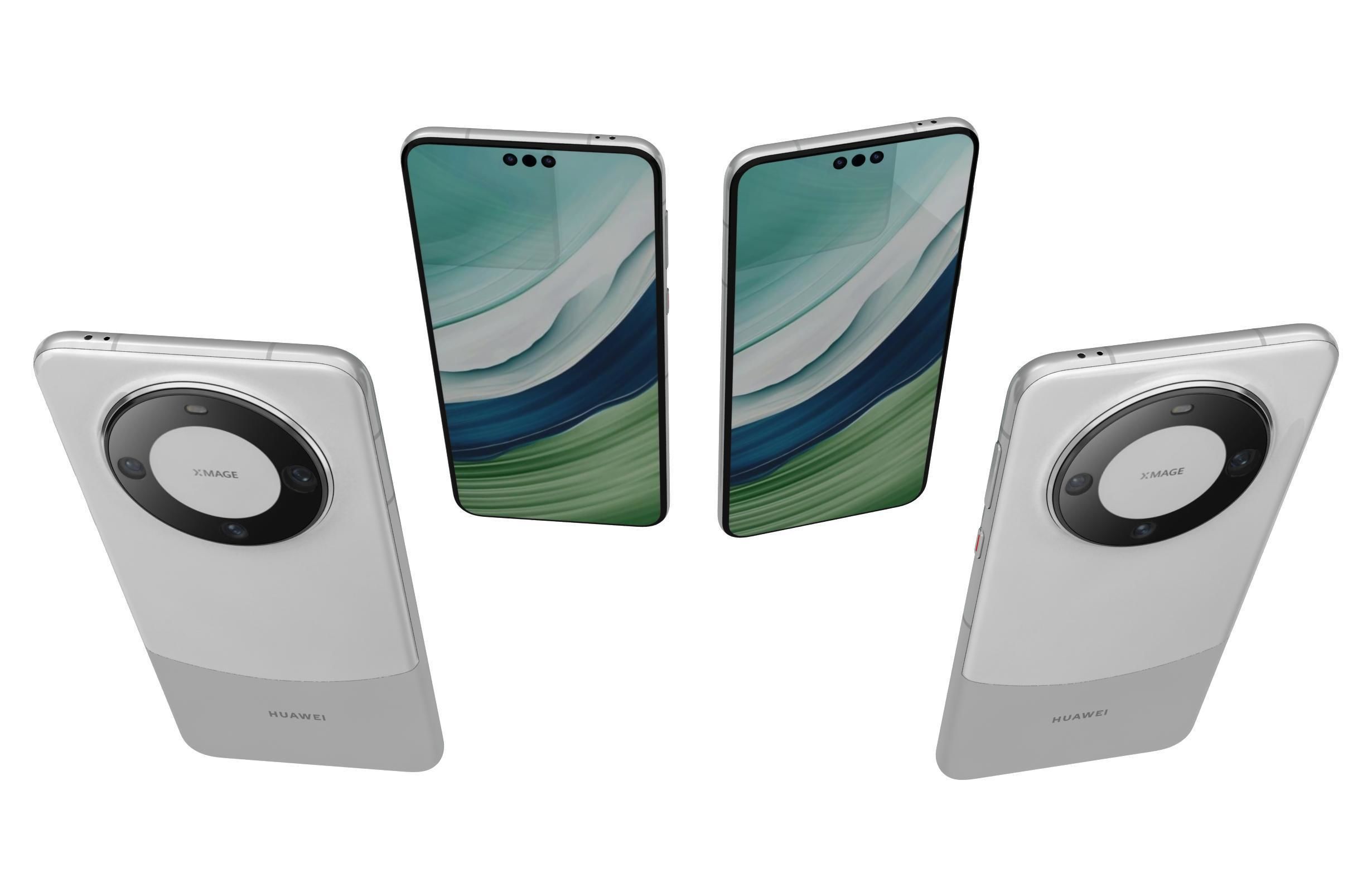 Huawei Mate 60 Pro All Colors 3D model_22