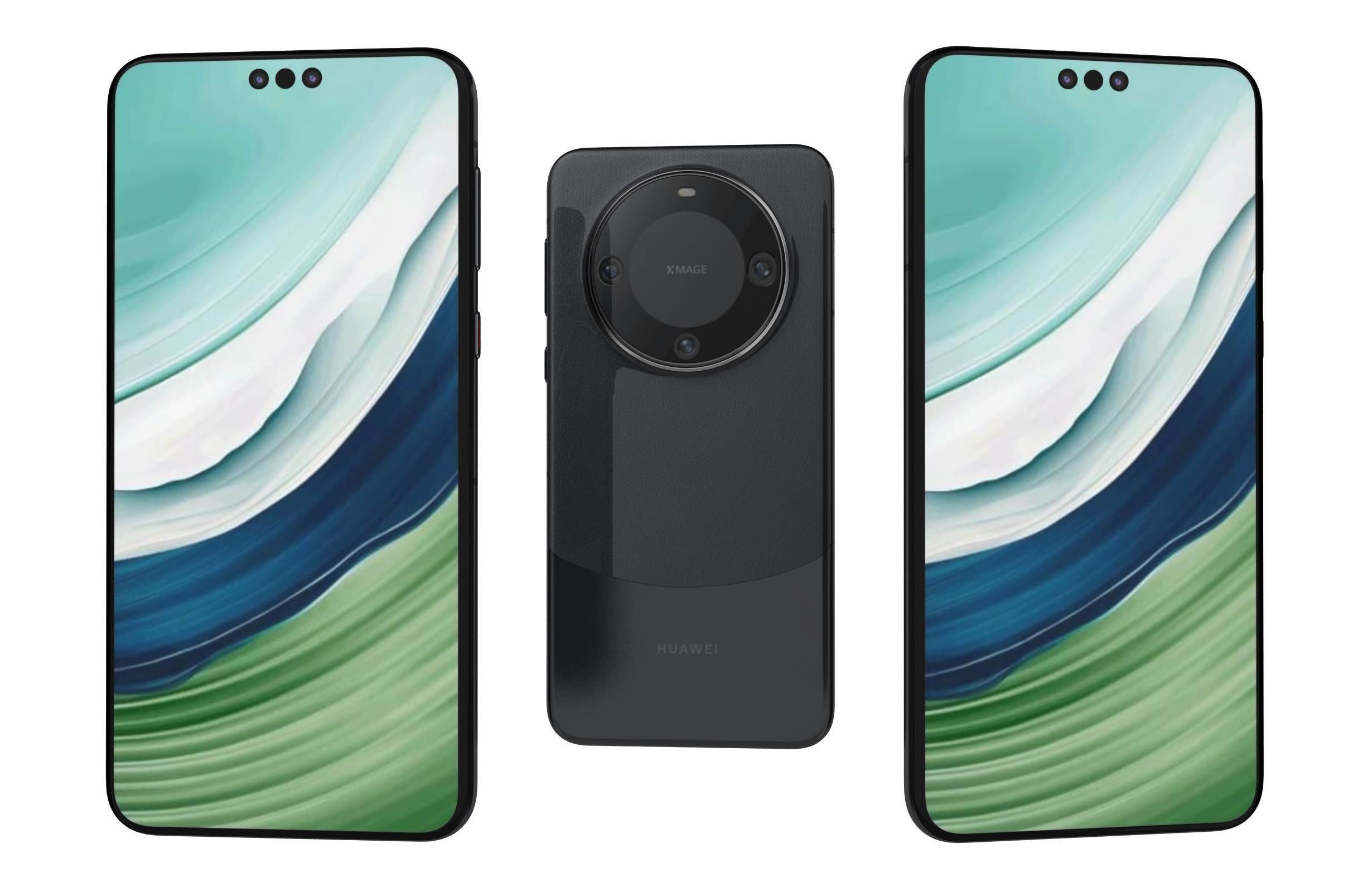 Huawei Mate 60 Pro All Colors 3D model_1