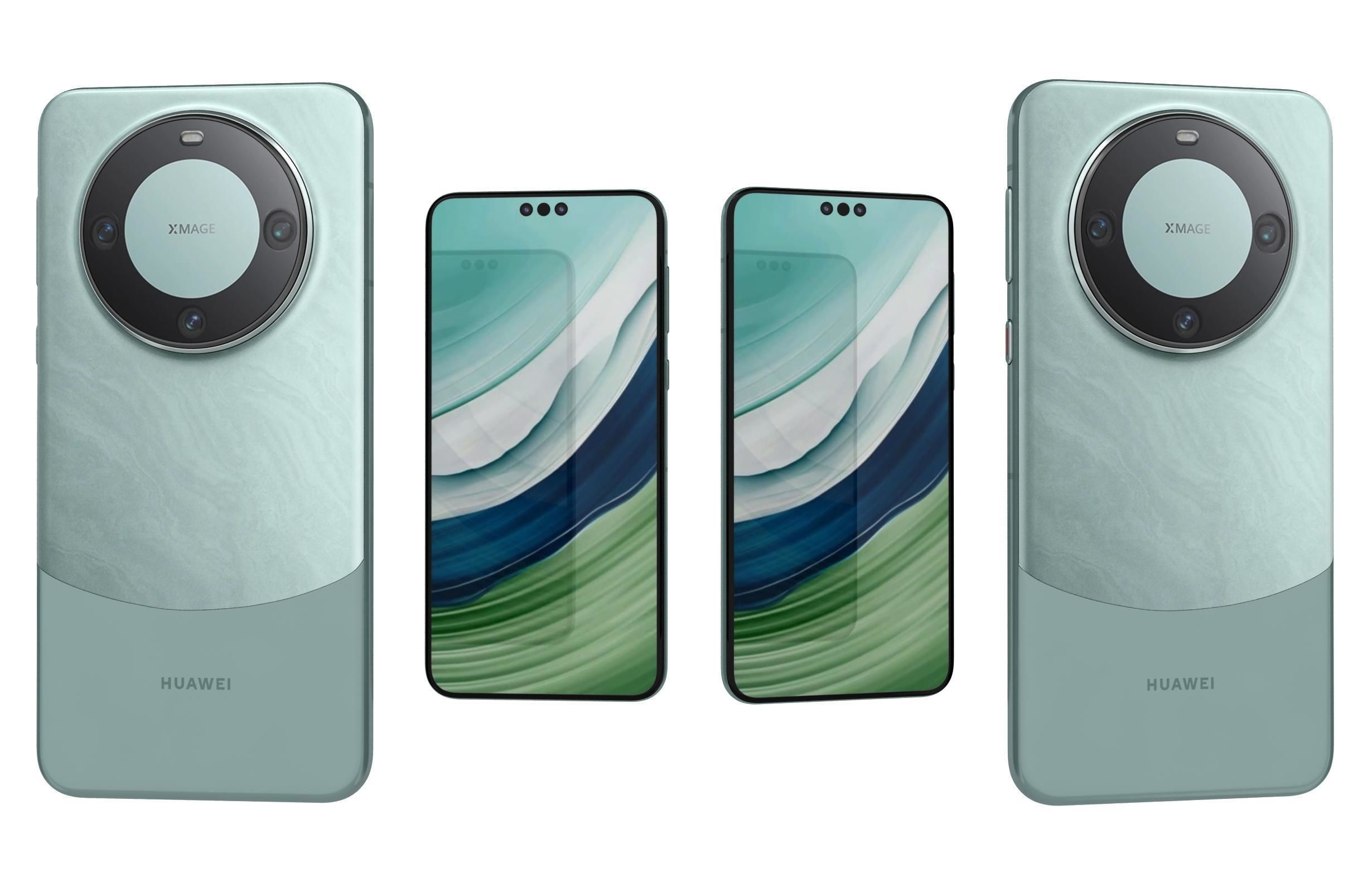 Huawei Mate 60 Pro All Colors 3D model_35