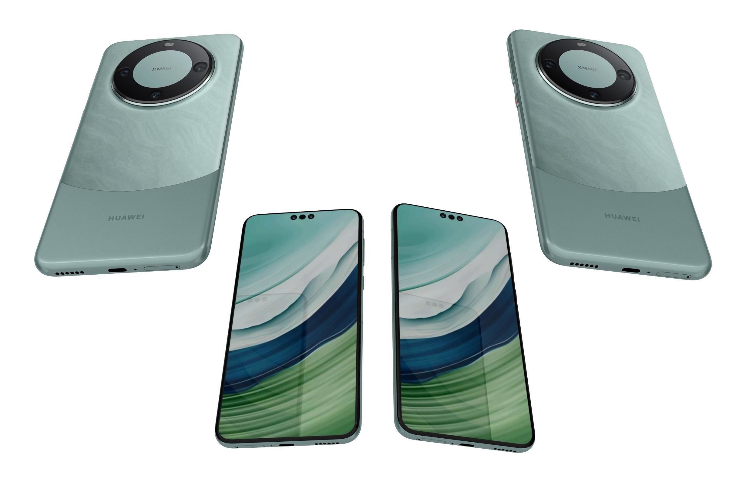 Huawei Mate 60 Pro All Colors 3D model_37