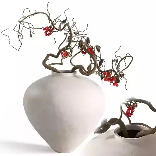 Decorative indoor bouquet 02 3D model