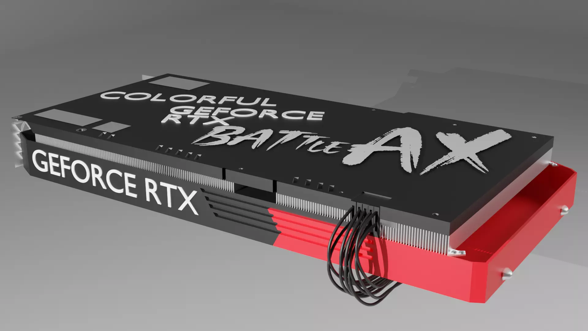 Graphic Card RTX Free low-poly 3D model