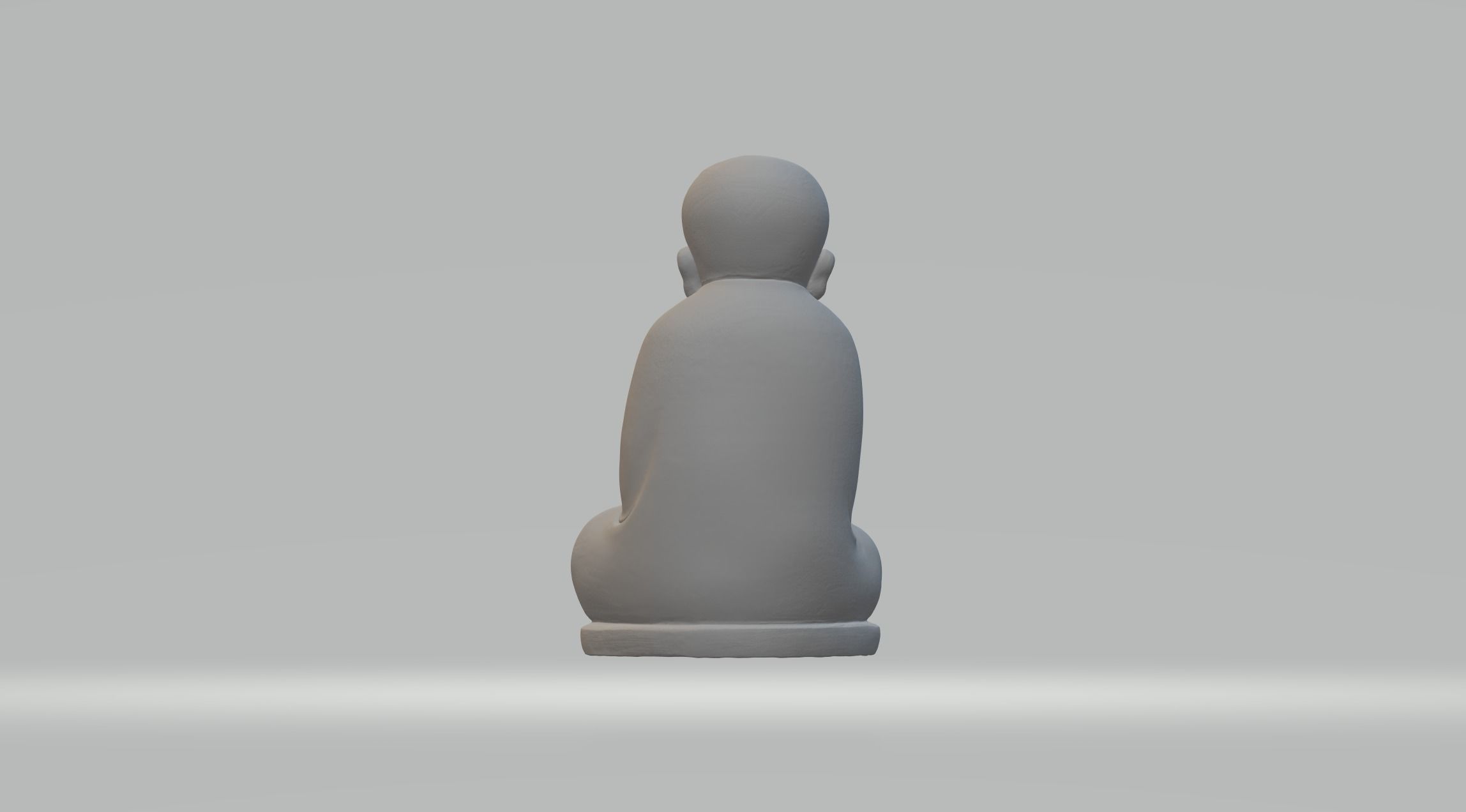 Little Monk 3D print model_15