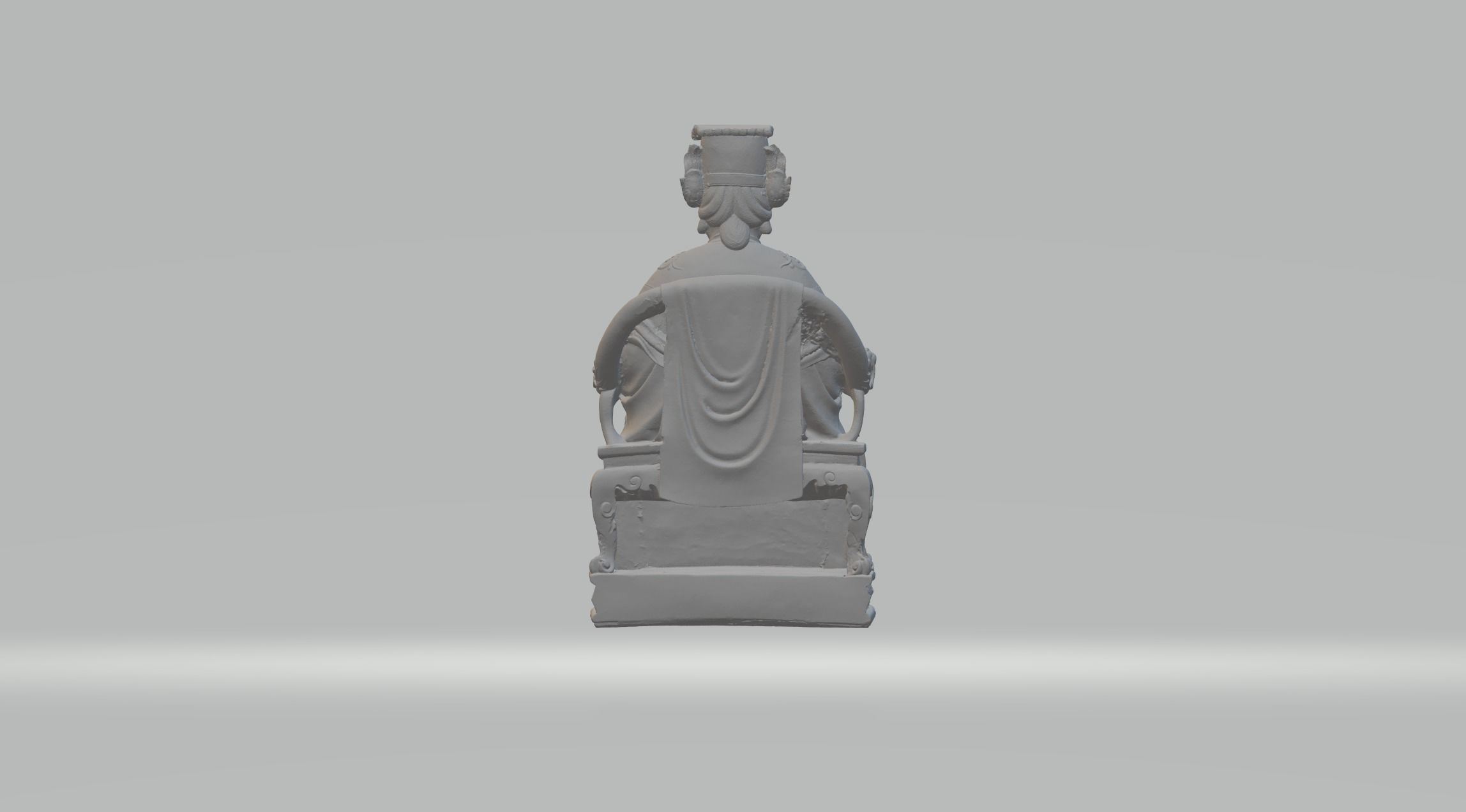 Chinese Our Lady of Heaven 3D print model_3