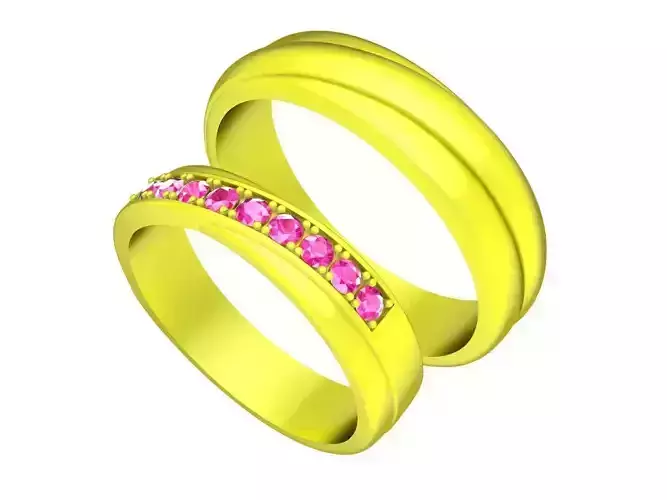 6613 Korean style  Diamond Wedding Ring