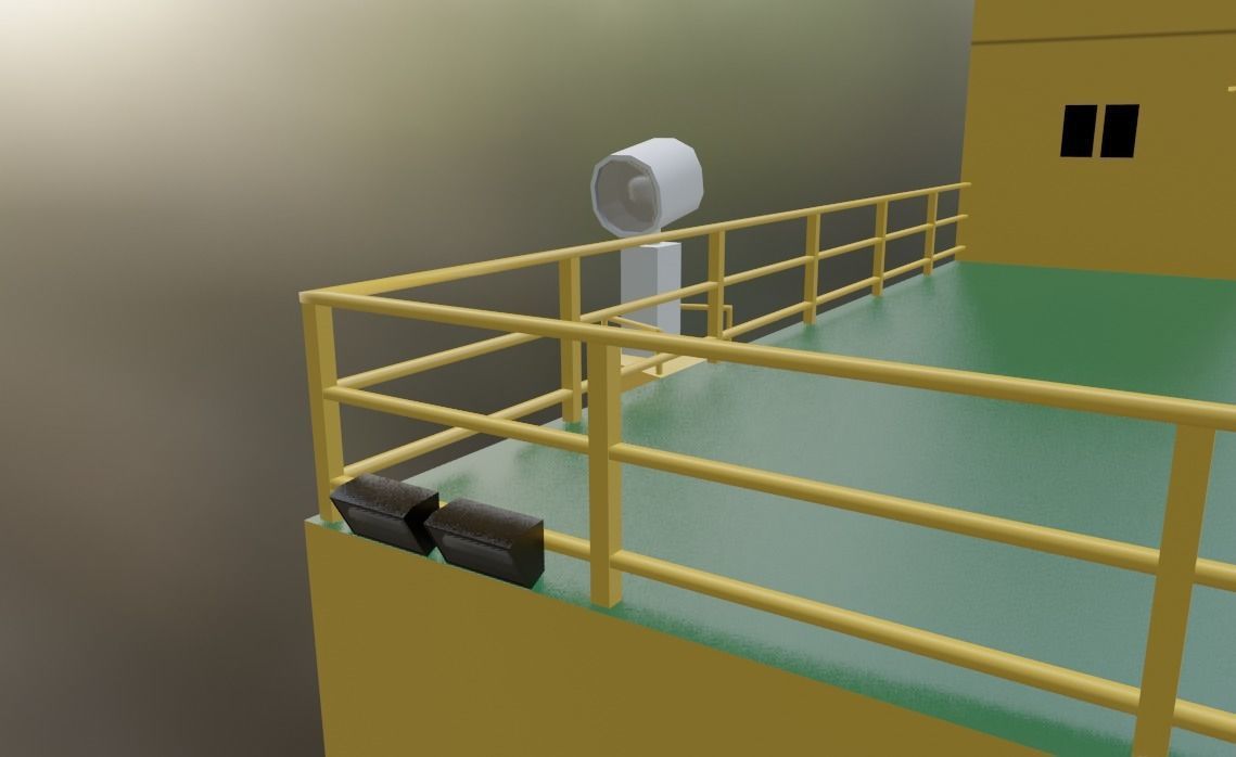 Swedish Atle class icebreakers Atle Frej Ymer Low-poly 3D model_2