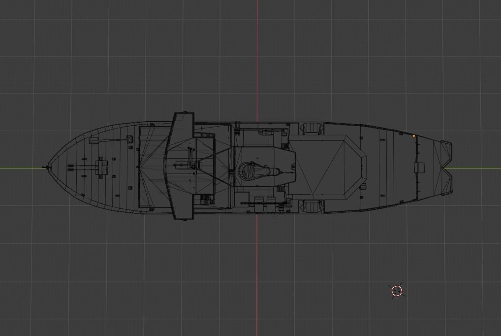 Swedish Atle class icebreakers Atle Frej Ymer Low-poly 3D model_7