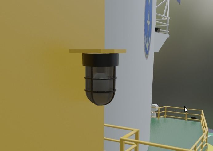 Swedish Atle class icebreakers Atle Frej Ymer Low-poly 3D model_15