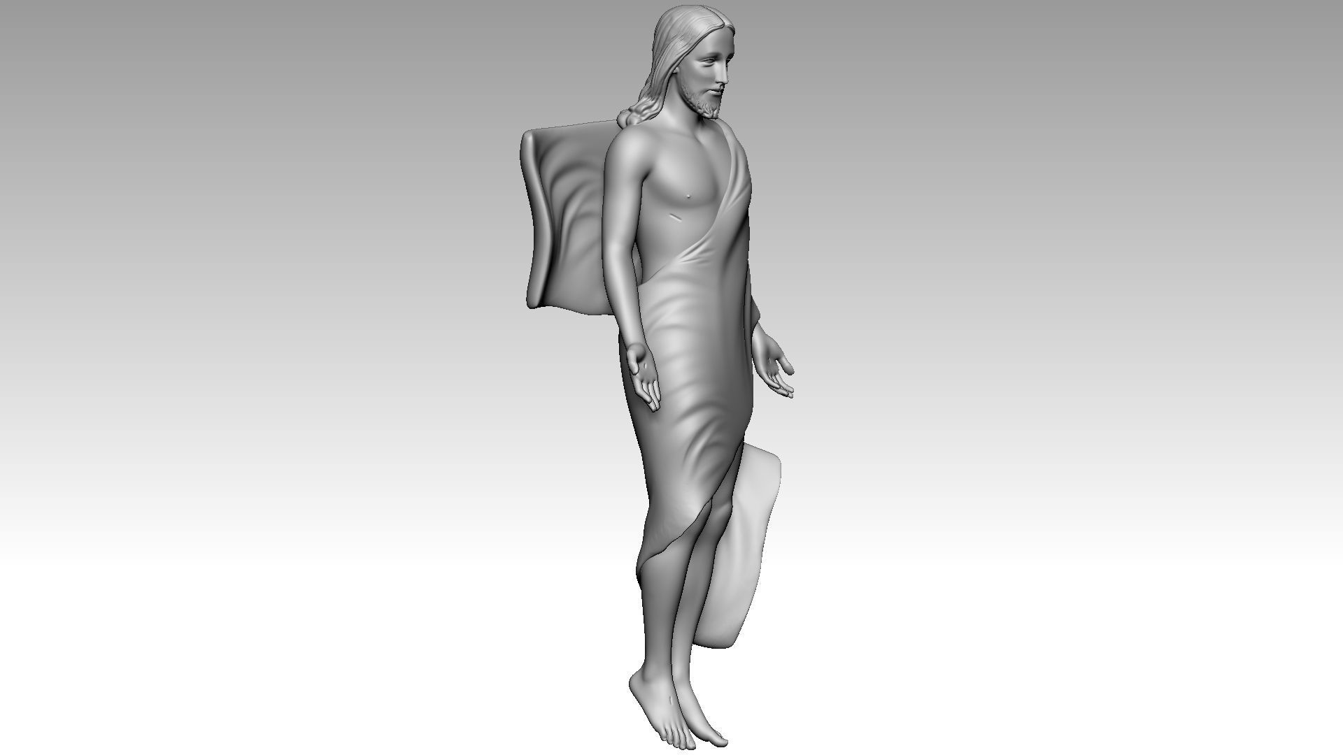 The Ascension of Jesus Christ 3D print model_1