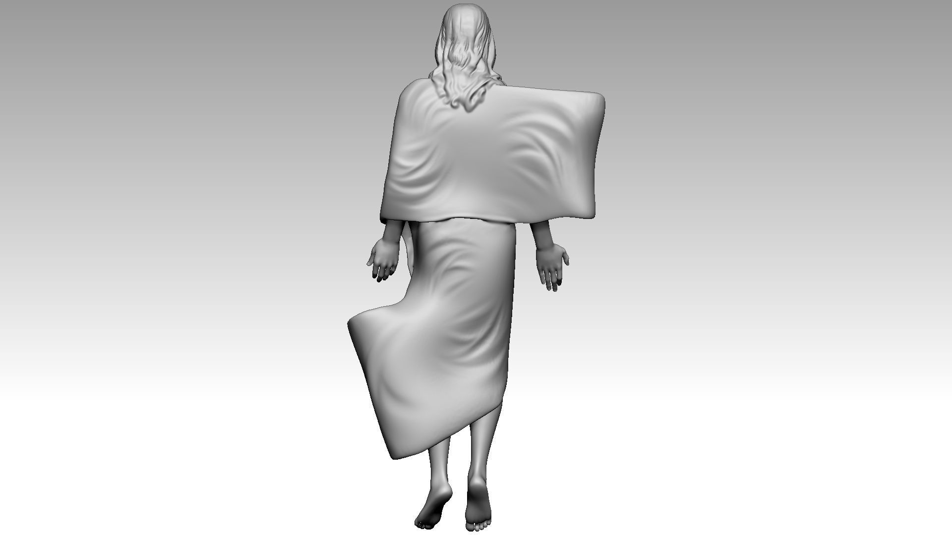 The Ascension of Jesus Christ 3D print model_4