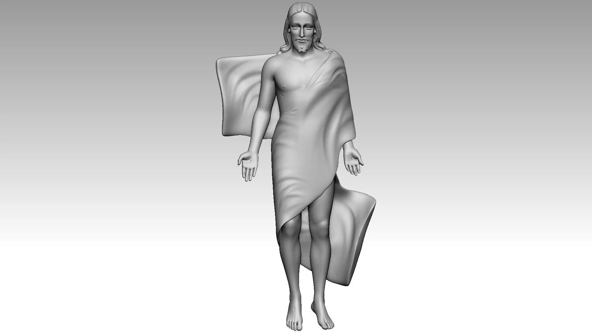 The Ascension of Jesus Christ 3D print model_0