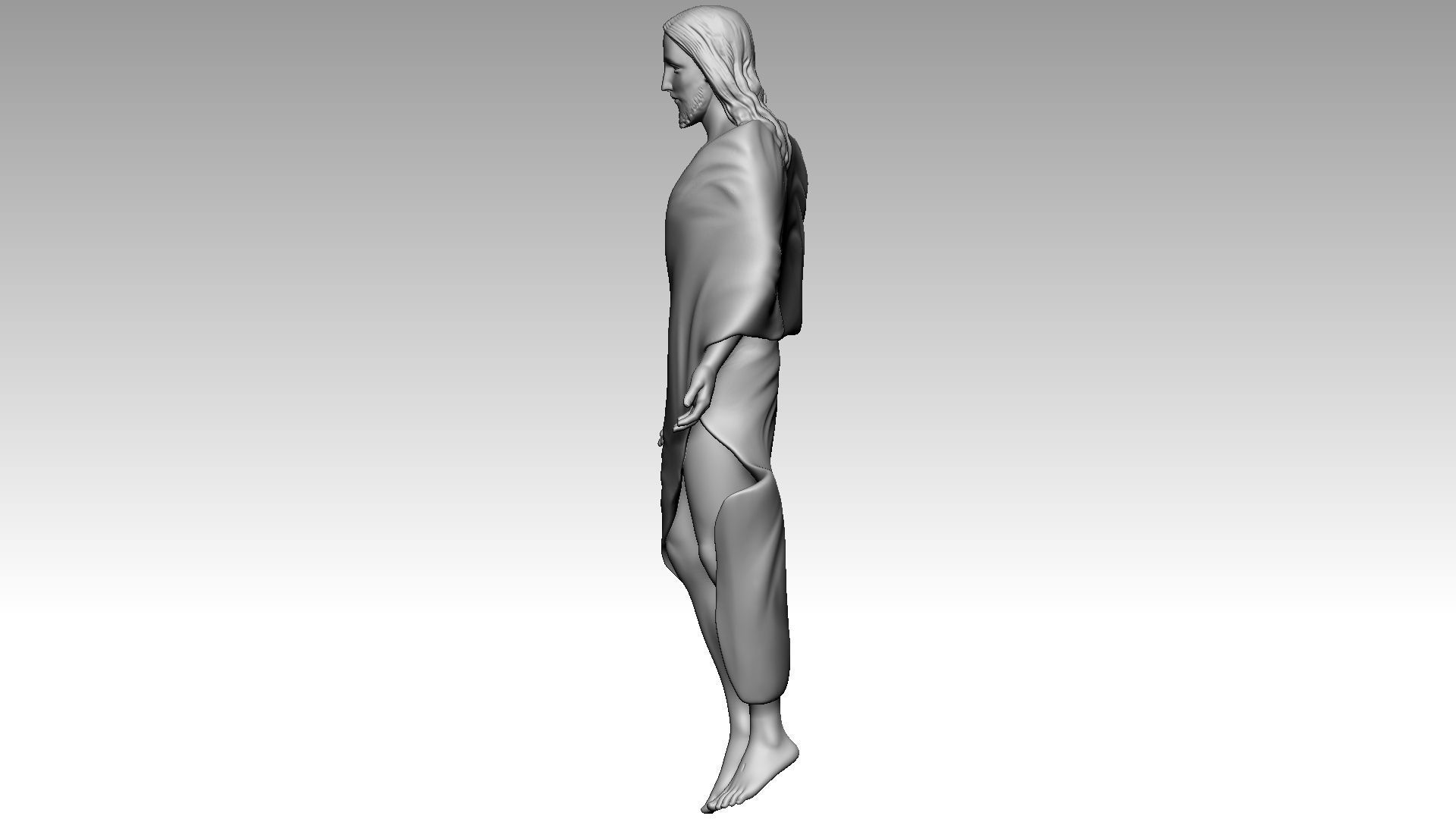 The Ascension of Jesus Christ 3D print model_6