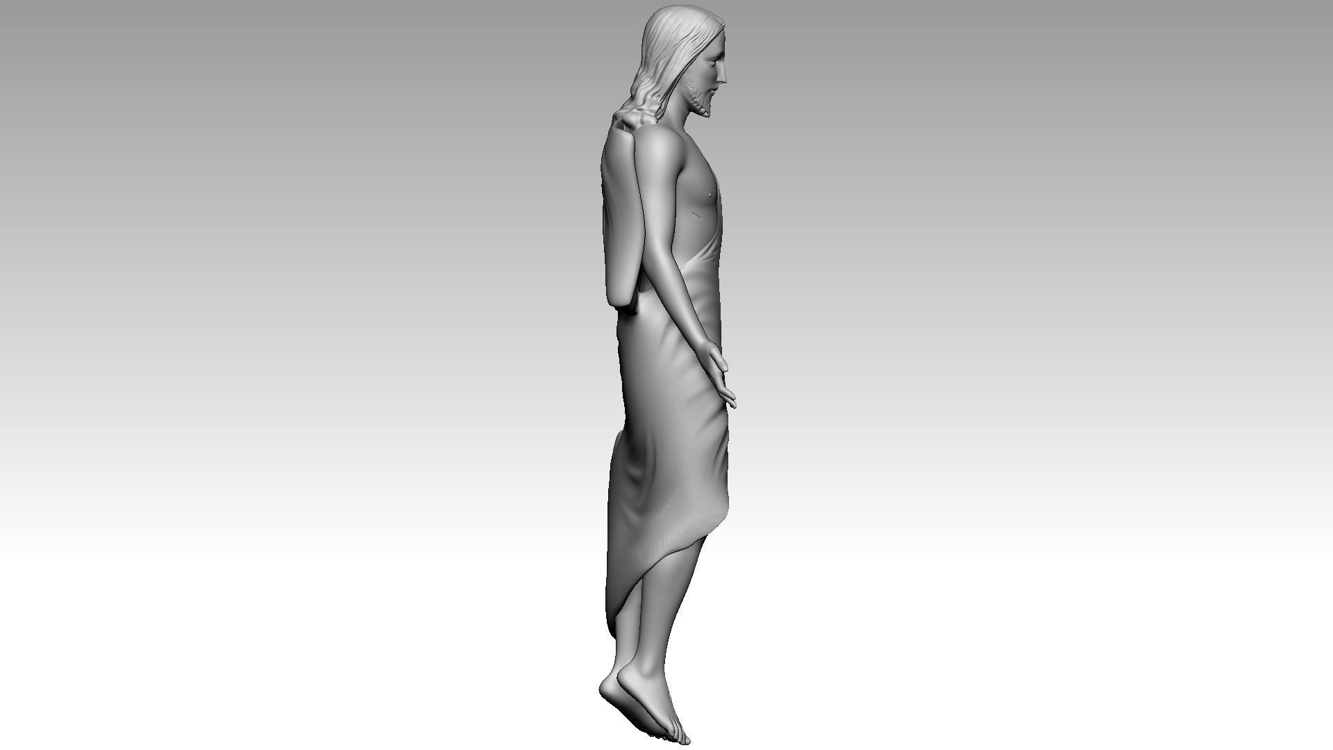 The Ascension of Jesus Christ 3D print model_2