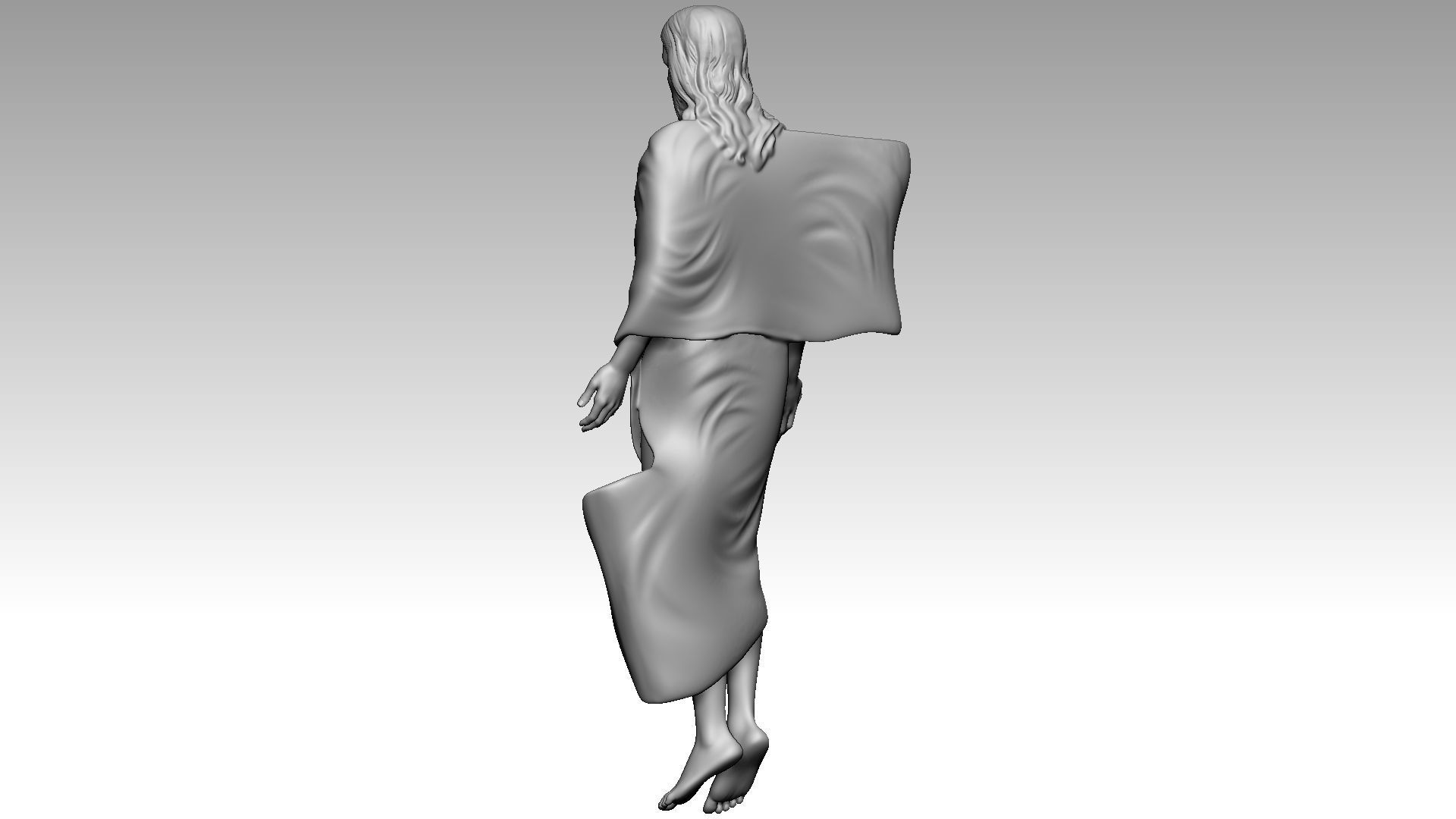 The Ascension of Jesus Christ 3D print model_5