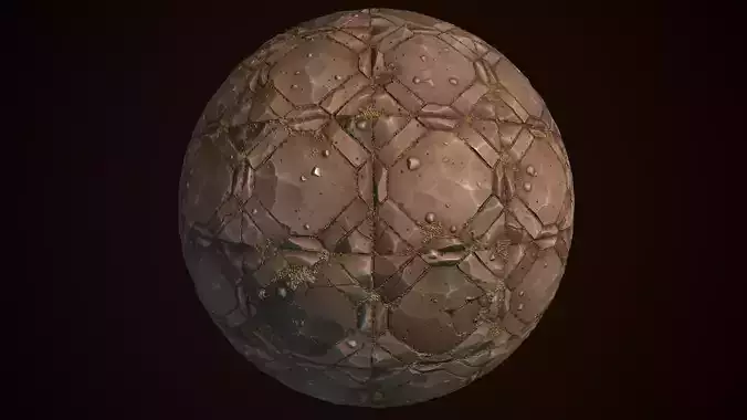 Stylized tile material Texture
