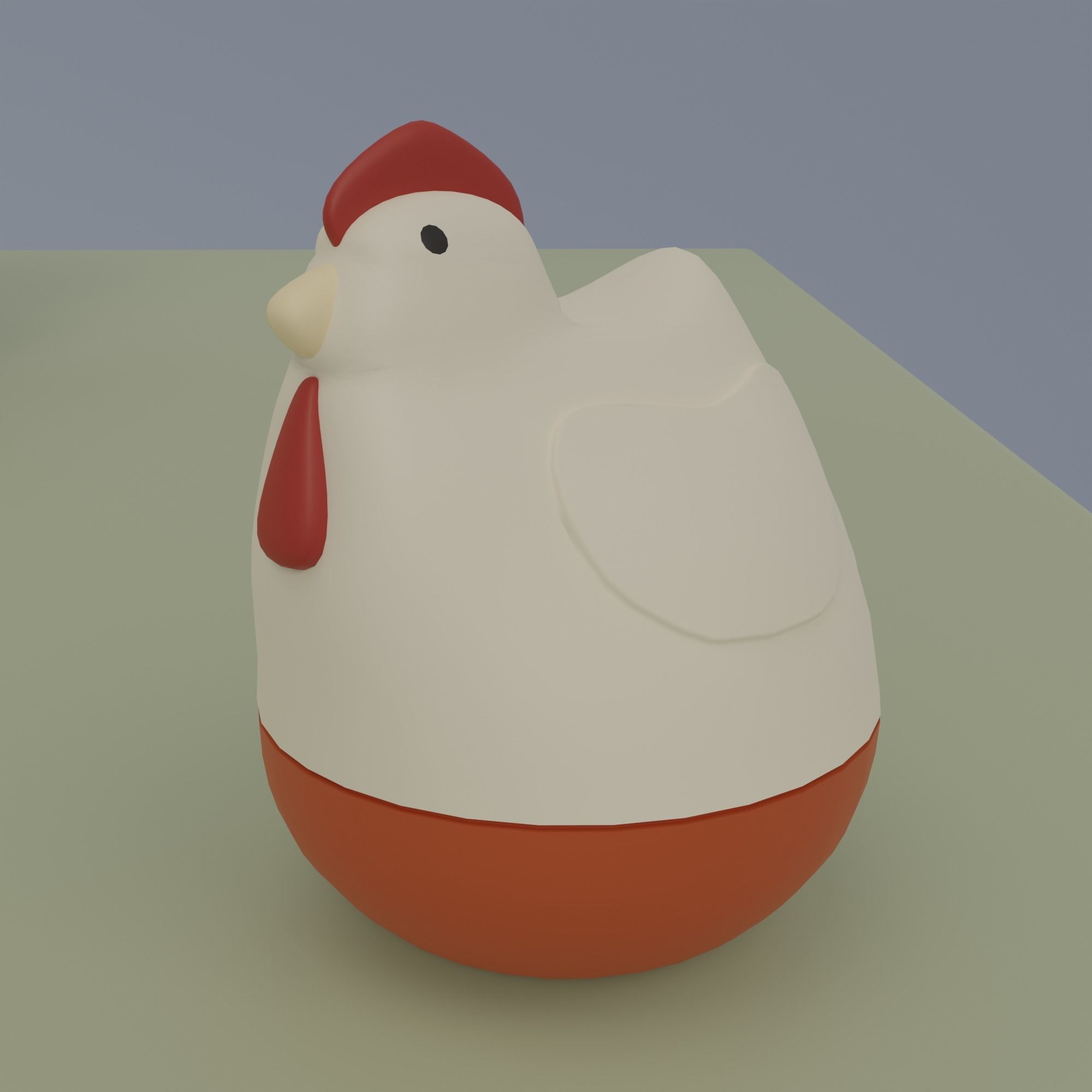 Kitchen and balcony 3D model_25