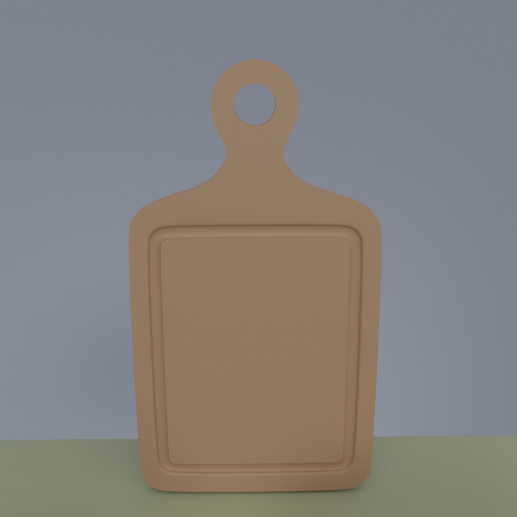 Kitchen and balcony 3D model_20