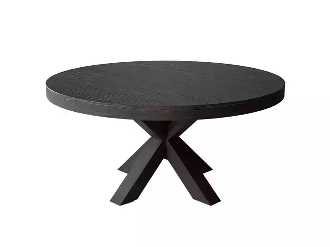 Cubano round dining table