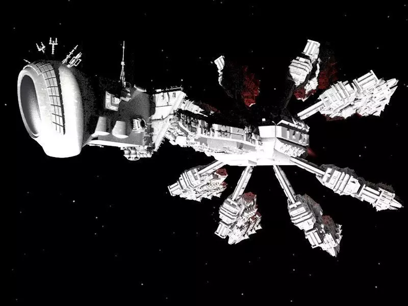 Spaceship Mutabor Free 3D model