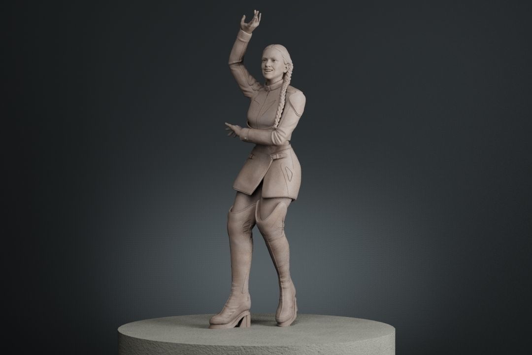 Rosalia Full Body 3D print model_3