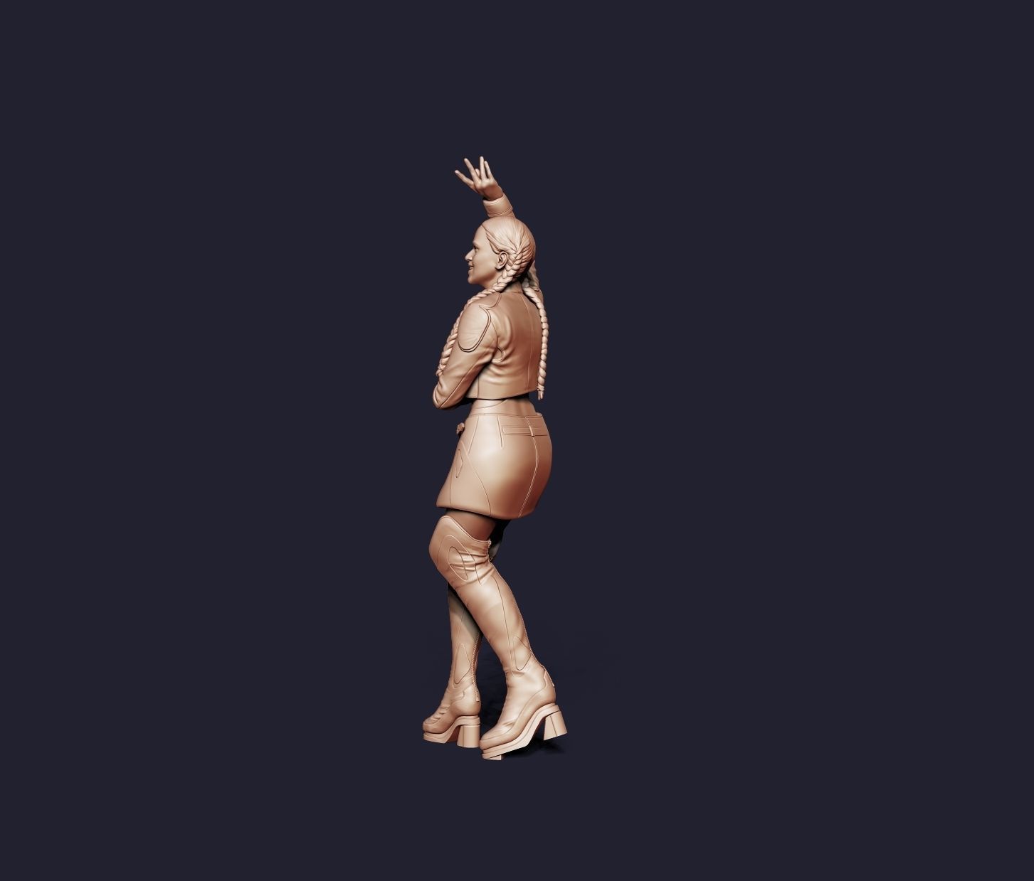 Rosalia Full Body 3D print model_17