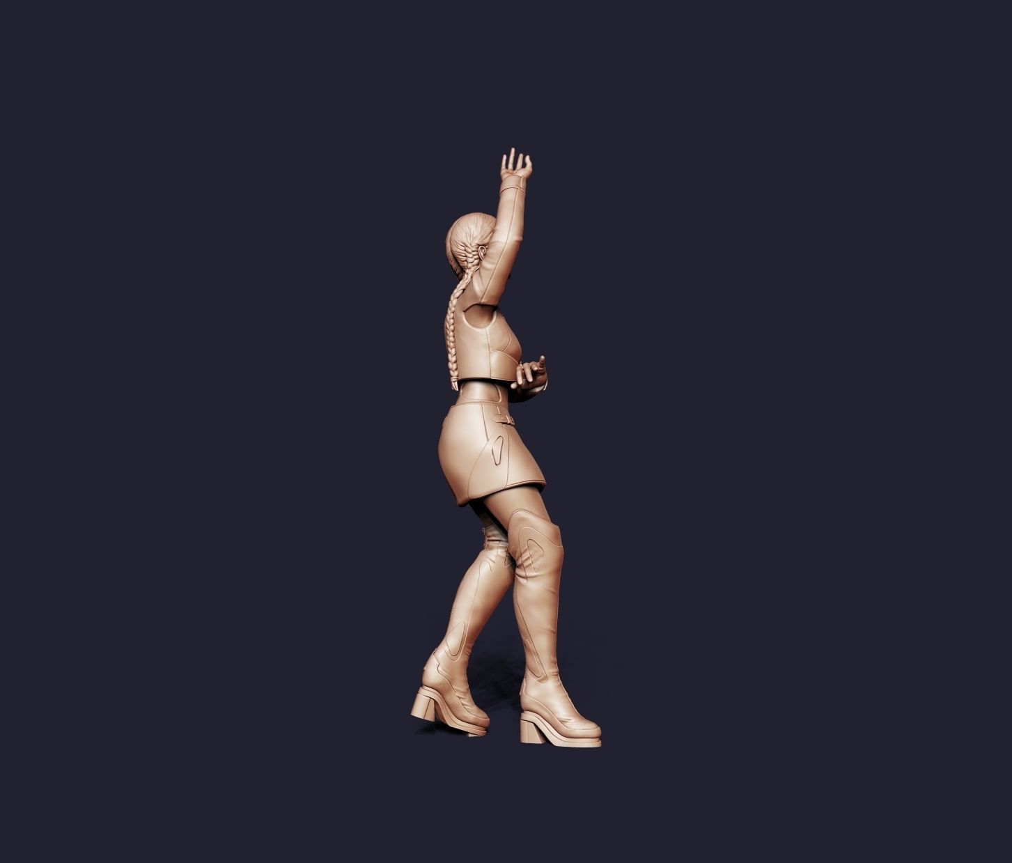 Rosalia Full Body 3D print model_16