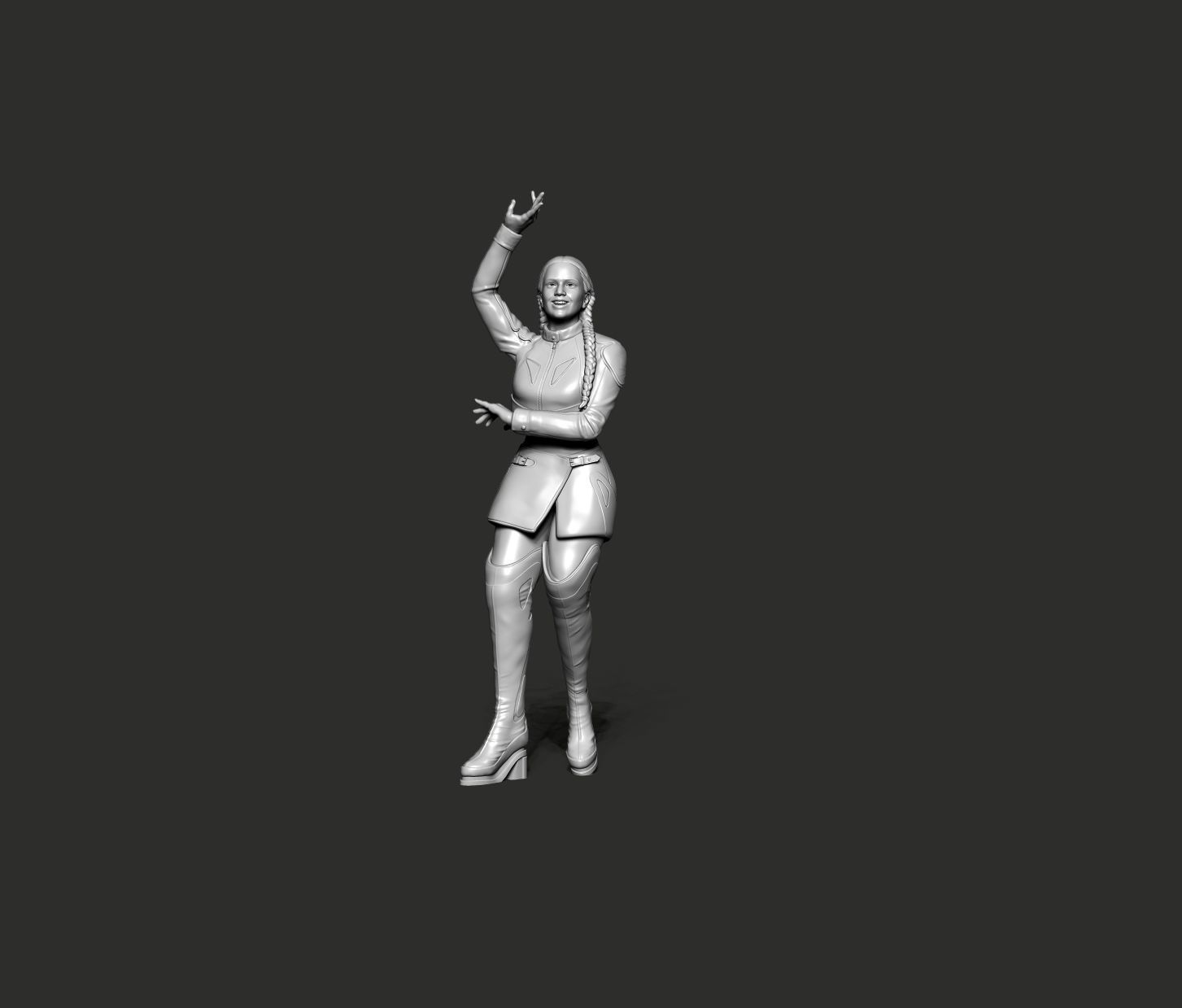 Rosalia Full Body 3D print model_20