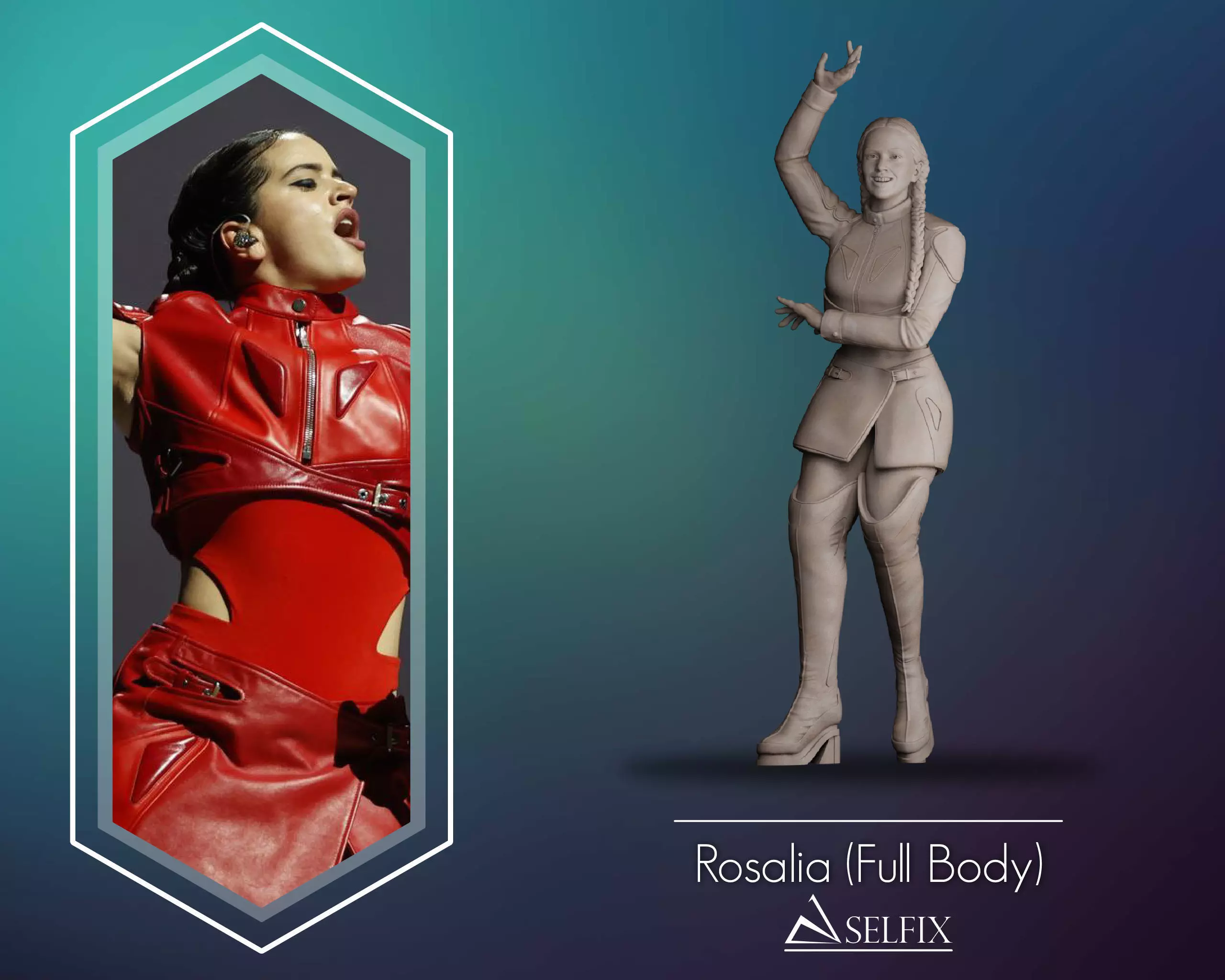Rosalia Full Body 3D print model_0