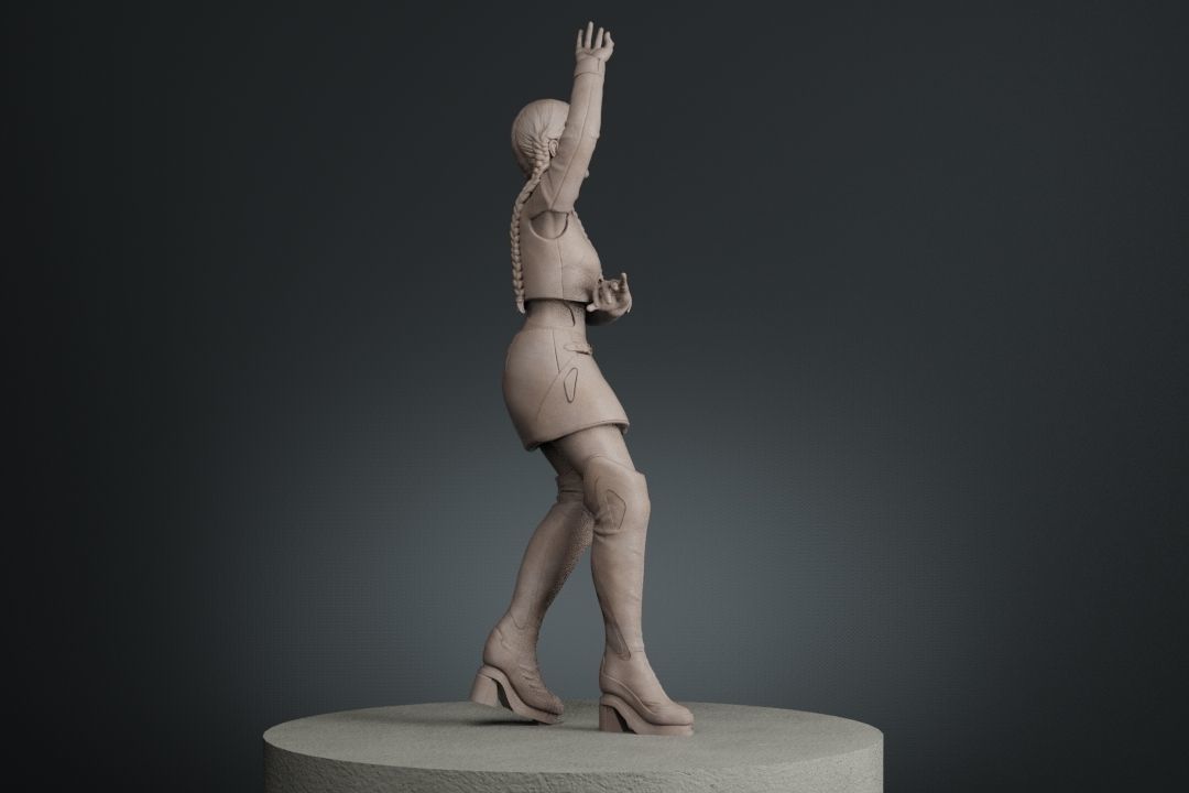 Rosalia Full Body 3D print model_8
