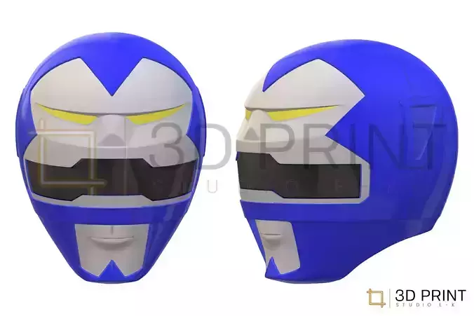 Power Rangers Lost Galaxy Blue Ranger helmet 