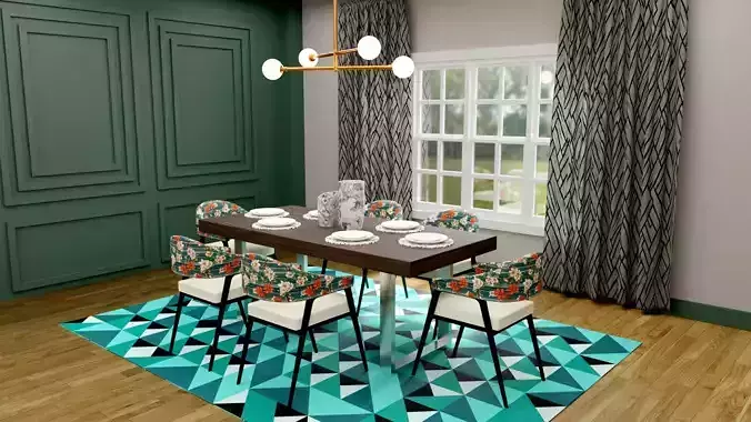 DineIn Table Set - Chair Set - Furniture Set - 