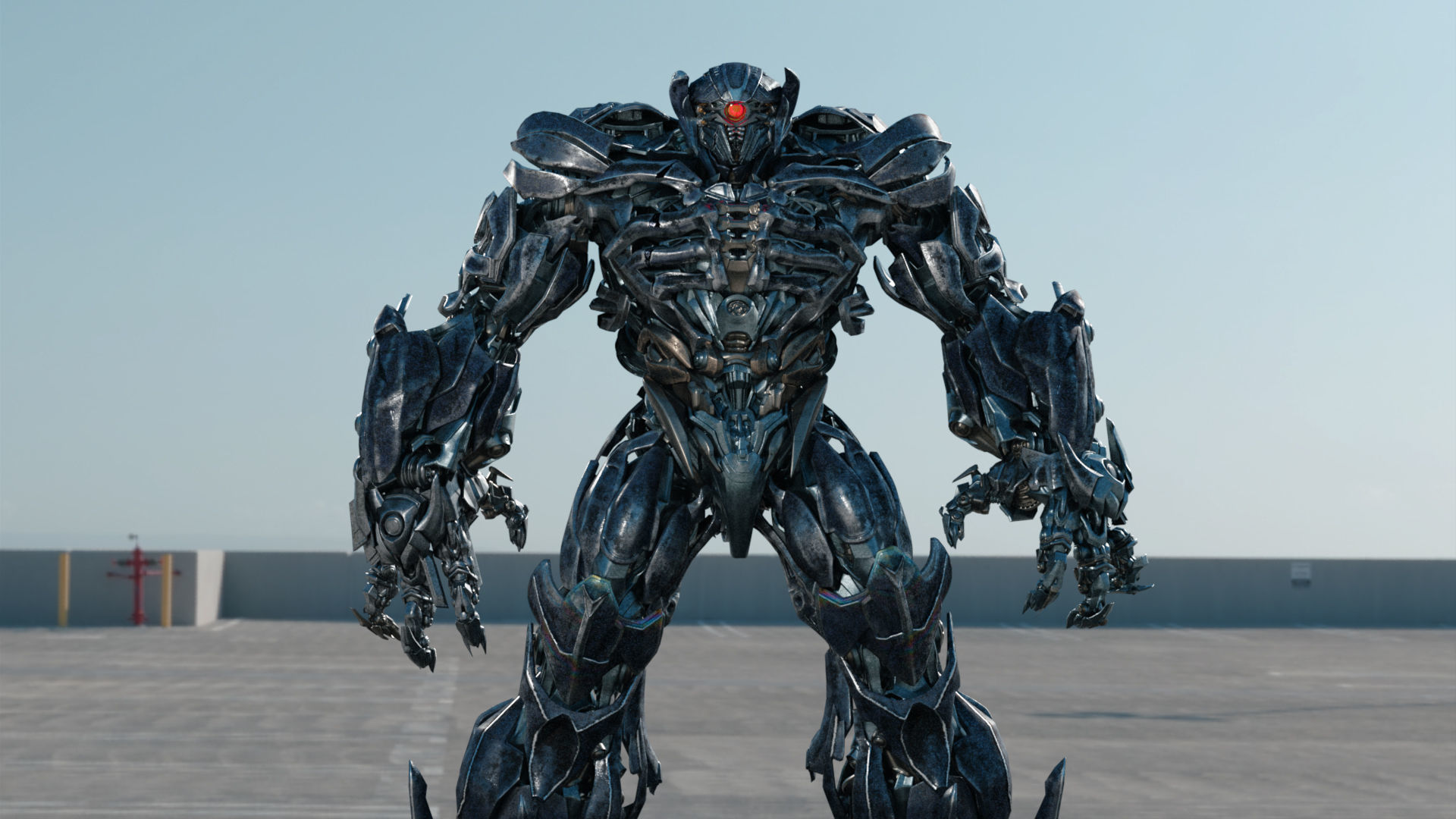 Rigged Transformers Shockwave 3d model 3D model_6