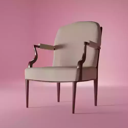 Realistic Armchair Model