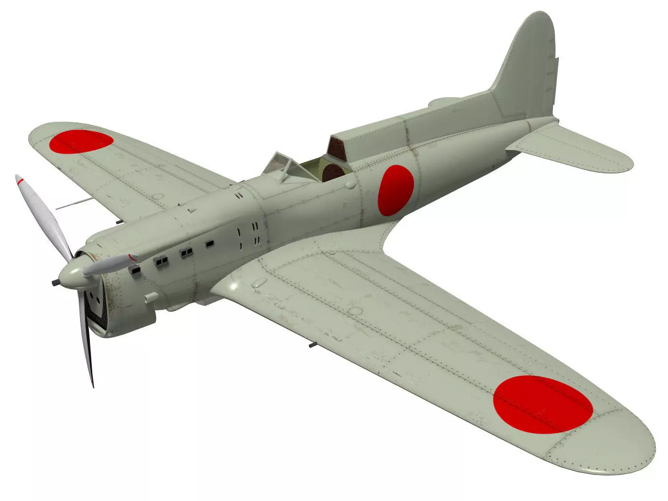 Nakajima Ki-12 3D model