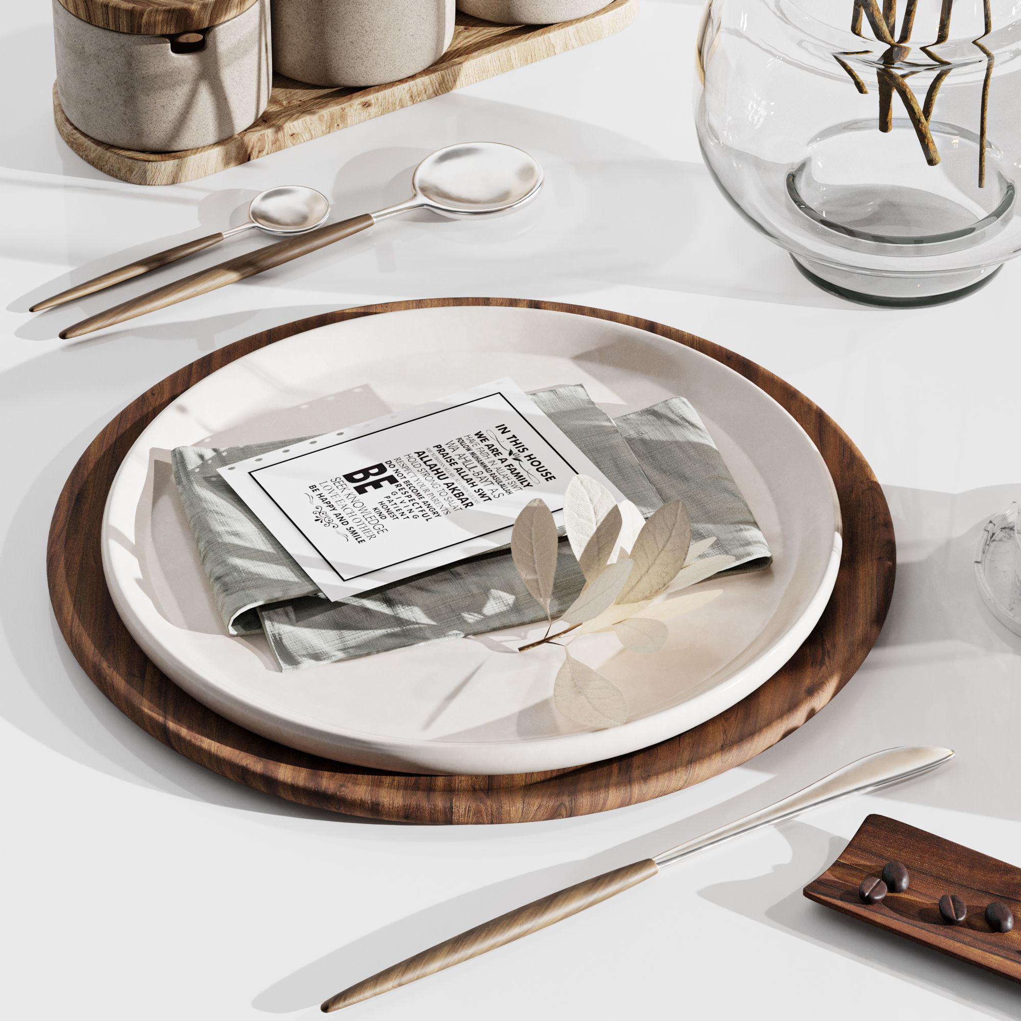 Tableware set 007 3D model_2
