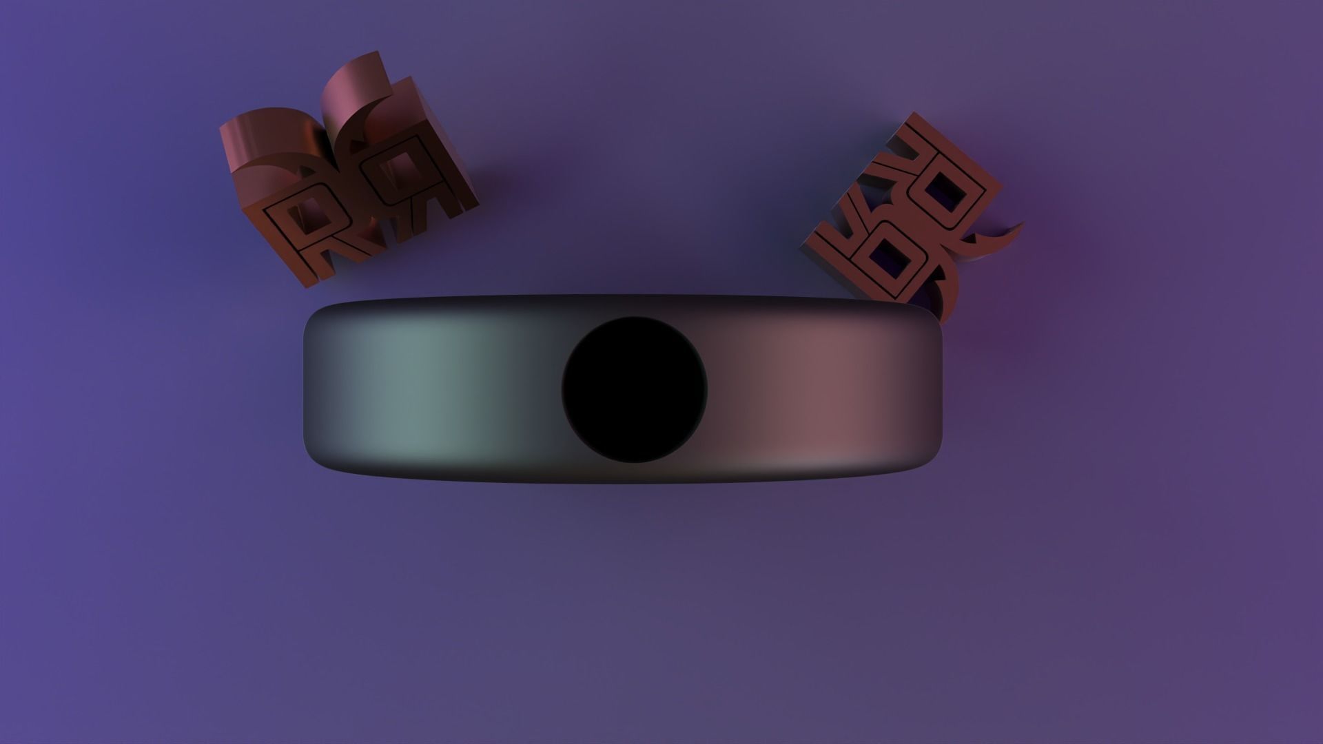 cirde vase 3D print model_5