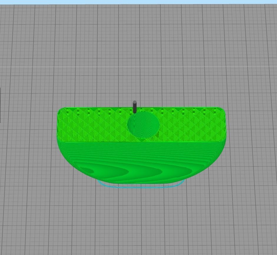 cirde vase 3D print model_8